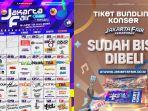 Line-Up Konser Musik di Jakarta Fair Kemayoran 2025, Ada Tipe-X, Kangen Band hingga NDX AKA