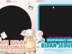 20 Link Twibbon Hari Bidan Sedunia 2026, Dilengkapi dengan Cara Mudah Unggah di Media Sosial