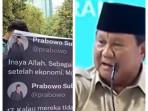 Mahasiswa Bentangkan Spanduk 'Kutipan Prabowo' soal Ekonomi saat Aksi di DPRD Sumut