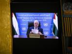 Pidato Virtual di PBB, Presiden Palestina Mahmoud Abbas: Israel Bersalah atas Kejahatan Perang