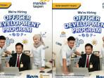 Bank Mandiri Taspen Buka Rekrutmen Officer Development Program 2025, Ini Syarat dan Cara Daftarnya