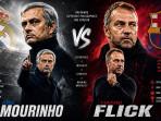 Perbandingan Gaji Jose Mourinho dan Hansi Flick di Liga Spanyol, Barca Ajari Arti Royal