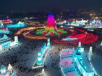 Berita Foto : Menelusuri Keindahan Kota Es di Harbin China