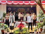 Sehari Usai Dilantik Jadi Menko Pemberdayaan, Muhaimin Iskandar Pimpin Apel Hari Santri Nasional