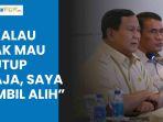 VIDEO Prabowo Ultimatum Pengusaha Penggilingan Padi Jika Tak Patuh: Tutup atau Saya Ambil