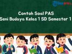 25 Soal PAS Seni Budaya Kelas 1 SD Semester 1, Lengkap dengan Kunci Jawaban