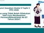 PPG: Apa yang Tidak Boleh Dilakukan oleh Guru Berdasarkan Permendikbudristek No 67 Tahun 2024?