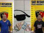 2 Pelaku Pungli Sopir Truk di Pagedangan Ditangkap, Tas Selempang Dibuka Ada Uang Rp2,7 Juta