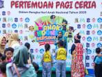 Meriahkan Hari Anak Nasional, Pemkot Surabaya Gelar Pertemuan Pagi Ceria Serentak