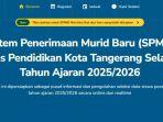 SPMB SMP Tangsel 2025 Tahap 1 Jalur Domisili Dibuka: Syarat, Ketentuan dan Cara Daftarnya