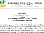 Pengumuman Calon Guru Sekolah Rakyat 2025 Peserta Seleksi Kompetensi Tambahan, Ini Tahap Selanjutnya