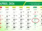 Tanggal 17 April 2026 Memperingati Hari Apa? Ini Daftar Peringatan dan Sejarahnya