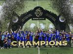 Hattrick Juara, Persib Bandung Sah Menjadi Klub Terkuat di Liga 1 Era Modern