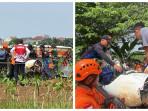 Penampakan Bangkai Pesawat Latih Jatuh di Ciampea Bogor, Bagian Baling-baling Sudah Hancur