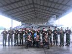 Pilot Lanud Hasanuddin Raih 2 Ribu Jam Terbang Sukhoi 27/30, Disiram Air Kembang
