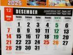 Jadwal Long Weekend Desember 2025, Catat Tanggal Penting buat Liburan!