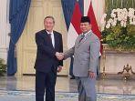 Presiden Prabowo dan PM China Li Qiang  Gelar Pertemuan Bilateral di Istana