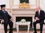 Prabowo Terima Dua Undangan Dari Vladimir Putin, Diminta Hadiri Pameran Industri di Rusia