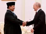 Prabowo–Putin Bertemu 5 Jam di Kremlin, Bahas Energi hingga Investasi