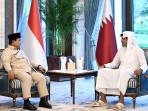 Temui Emir, Prabowo Dukung Kedaulatan Qatar Usai Serangan Israel