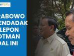 Video Presiden Prabowo Mendadak Telepon Hotman Paris, Khawatirkan Nasib Buruh Jika Hal Ini Terjadi