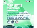 Promo Rp1 MRT, LRT, dan Transjakarta 17–19 September 2025, Ini Syarat dan Ketentuannya