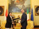 Bicara Tantangan Global, Ketua DPR Indonesia dan Italia Sepakat Tingkatkan Hubungan Diplomatik