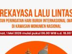 May Day 2026 di Monas, Lalu Lintas Berpotensi Padat, Ini Rekayasa Jalan yang Disiapkan