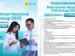 PLN Buka Lowongan Kerja bagi Lulusan D3 sampai S2, Pendaftaran Dibuka 1 Oktober 2025