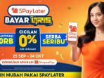 Promo SPayLater Bayar QRIS bersama Lyodra: Cicilan 0 Persen!