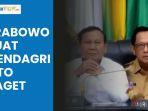 Video Prabowo dan Mayor Teddy Mendadak Sidak Rapat Koordinasi Inflasi, Buat Mendagri Tito Terkejut