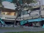 Gempa Guncang Sulut M 7,7 : Sejumlah Bangunan Ambruk di Mindanao Filipina