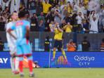 Sorotan Pesta Gol Al Nassr atas Al Riyadh: Cristiano Ronaldo Tak Salah Bela, Joao Felix Bikin Bangga
