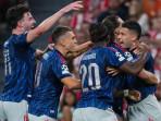 Sorotan Hasil Liga Champions: Pecah Rekor, Arsenal Pertegas Dominasi atas Klub Spanyol