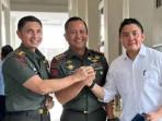 Momen Akrab Teddy dengan Pangkopassus seusai Heboh Kabar Seskab Ditampar
