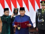 Prabowo Subianto Dinilai Abaikan Isu HAM dalam Pidato Pelantikan Presiden