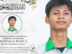 Sosok Mandala Rizky Syahputra, Viral Siswa Meninggal Diduga karena Terpaksa Pakai Sepatu Kekecilan