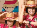 Bukan Hanya Gibran, Sri Mulyani Juga Pernah Pakai Atribut One Piece