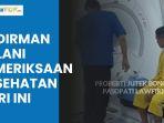 Video Update Terpidana Kasus Vina: Sudirman Jalani Pemeriksaan Kesehatan Sesuai Arahan Otto Hasibuan