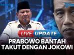 Pernyataan Prabowo Tak Takut Dikendalikan Jokowi Dinilai Jadi Strategi untuk Menenangkan Publik