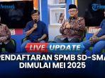 VIDEO SPMB Dimulai Mei 2025, TKA Gantikan UN: Ini Jadwal Lengkap dan Skema Baru dari Kemendikdasmen