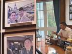 Teddy Pajang Foto Berdua Bareng Prabowo di Ruang Kerja Seskab, Ada Pose dengan Latar Belakang Eiffel