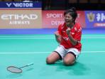 Makna di Balik Teriakan Thalita Saat Sukses Taklukkan Sim Yu-Jin Secara Straight Game