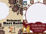 Kumpulan Ucapan dan Twibbon Hari Batik Nasional 2 Oktober 2024, Cocok Dibagikan di Sosmed