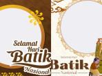 Hari Batik Nasional 2025: Twibbon, Ucapan dan Cara Merayakan