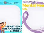 30 Link Twibbon World Health Mental Day 2025 Lengkap Cara Buat dan Bagikan di Media Sosial
