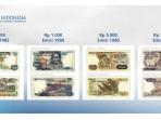 Daftar Uang Kertas Rupiah yang Sudah Dicabut dan Tidak Berlaku di Tahun 2025