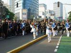 Ratusan Penari Ramaikan Parade Inspirasi Diri di Car Free Day Jakarta