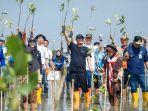 Ahmad Luthfi Pimpin Penanaman Mangrove Serentak, Upaya Lindungi Pesisir dari Abrasi dan Rob