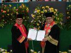 Raih Gelar Profesor Kehormatan, Pj Gubernur Kaltim Gagas Penyelesaian Maladministrasi di Daerah  